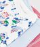 Set di boxer in cotone stampato con stampa in vita bambino multicolore