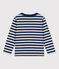 T-shirt bambino a maniche lunghe in cotone blu MEDIEVAL/ FUMEE