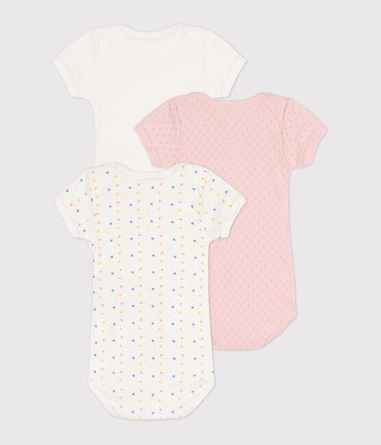 Confezione da 3 body manica corta in cotone variante 1
