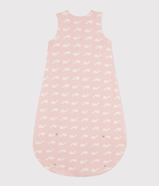 Sacco nanna con balene rosa in cotone TOG 2 SALINE/ MARSHMALLOW