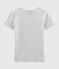 T-shirt girocollo iconica in cotone Donna grigio BELUGA CHINE