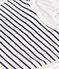 Bavaglino neonato bianco MARSHMALLOW/blu SMOKING