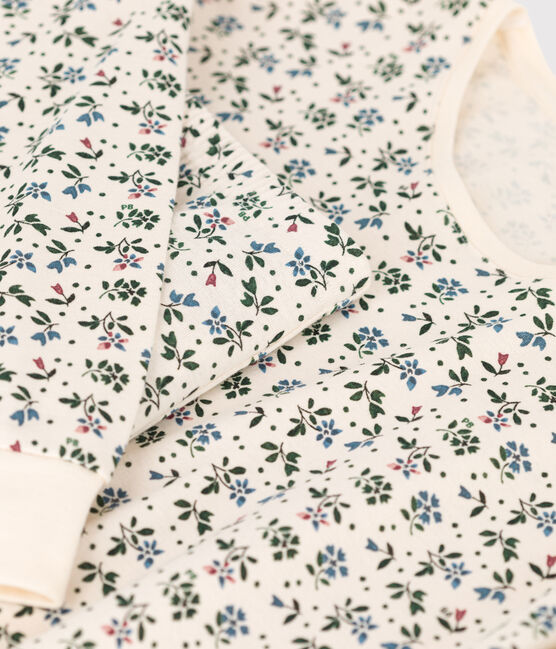 Pigiama donna in cotone bianco AVALANCHE/ ROVER/ MULTICO