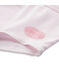 Shorty bambina a millerighe rosa VIENNE/bianco ECUME