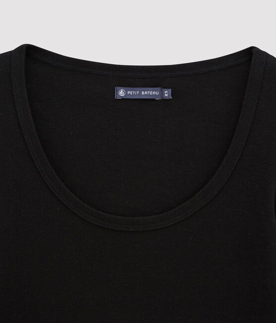 T-shirt iconica donna nero NOIR
