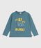 T-shirt a maniche lunghe in cotone con stampa bambino GOBELIN