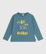 T-shirt a maniche lunghe in cotone con stampa bambino