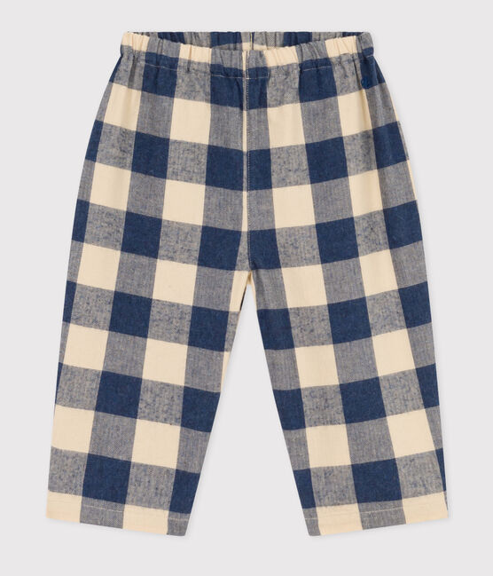 Pantaloni di flanella a scacchi per bebè INCOGNITO/ AVALANCHE