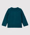 Cardigan in lana e cotone bebè. verde PINEDE