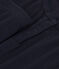 Pigiama donna corto in cotone e lyocell tinta unita con spalline blu SMOKING