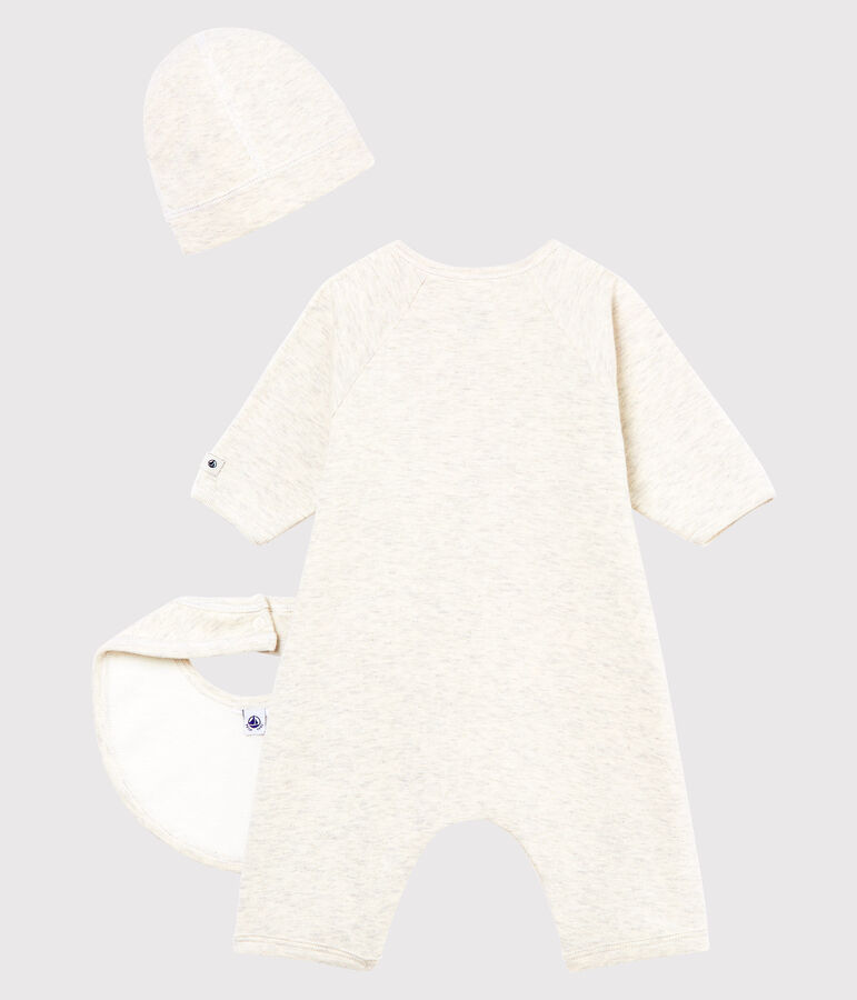 Cofanetto regalo 3 pezzi beb&egrave; unisex multicolore