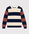 Maglione in cotone rigato da donna bianco AVALANCHE/ MULTICO