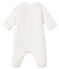 Tutina due in 1 in tubique matelassé bianco MARSHMALLOW