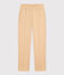 Pantaloni in cotone donna beige FACILE