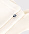 Pantaloni in maglia di lana e cotone neonato bianco MARSHMALLOW