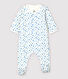 Body-pigiama fantasia barche bebè in tubique in cotone biologico