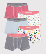 Confezione da 5 boxer skateboard in cotone bambino variante 1