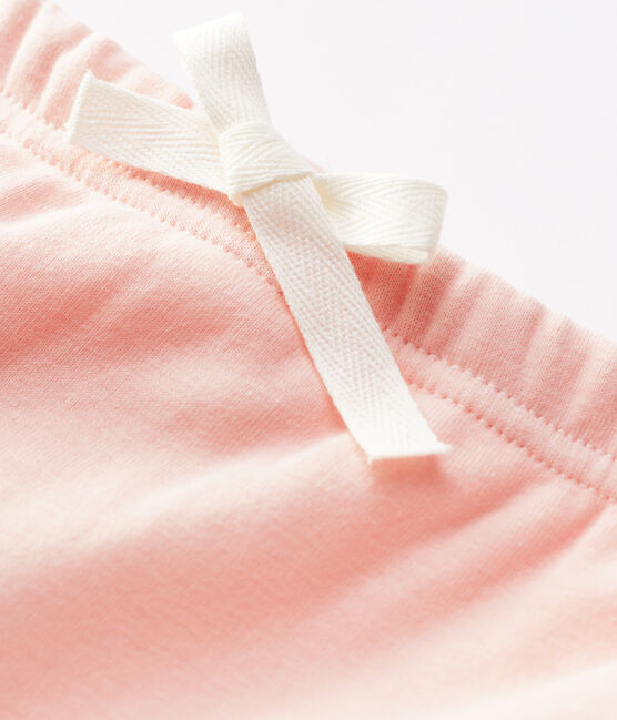 Pantaloni bebè in cotone biologico rosa MINOIS