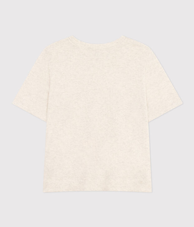 T-shirt LE BOXY in cotone donna MONTELIMAR CHINE