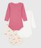 Set di body a maniche lunghe in cotone con stampa neonato variante 1