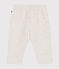 Pantaloni in tubique trapuntato neonato beige MONTELIMAR CHINE