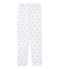 Pantaloni pigiama per bambina stampati da coordinare bianco ECUME/blu BLEU/ MULTICO