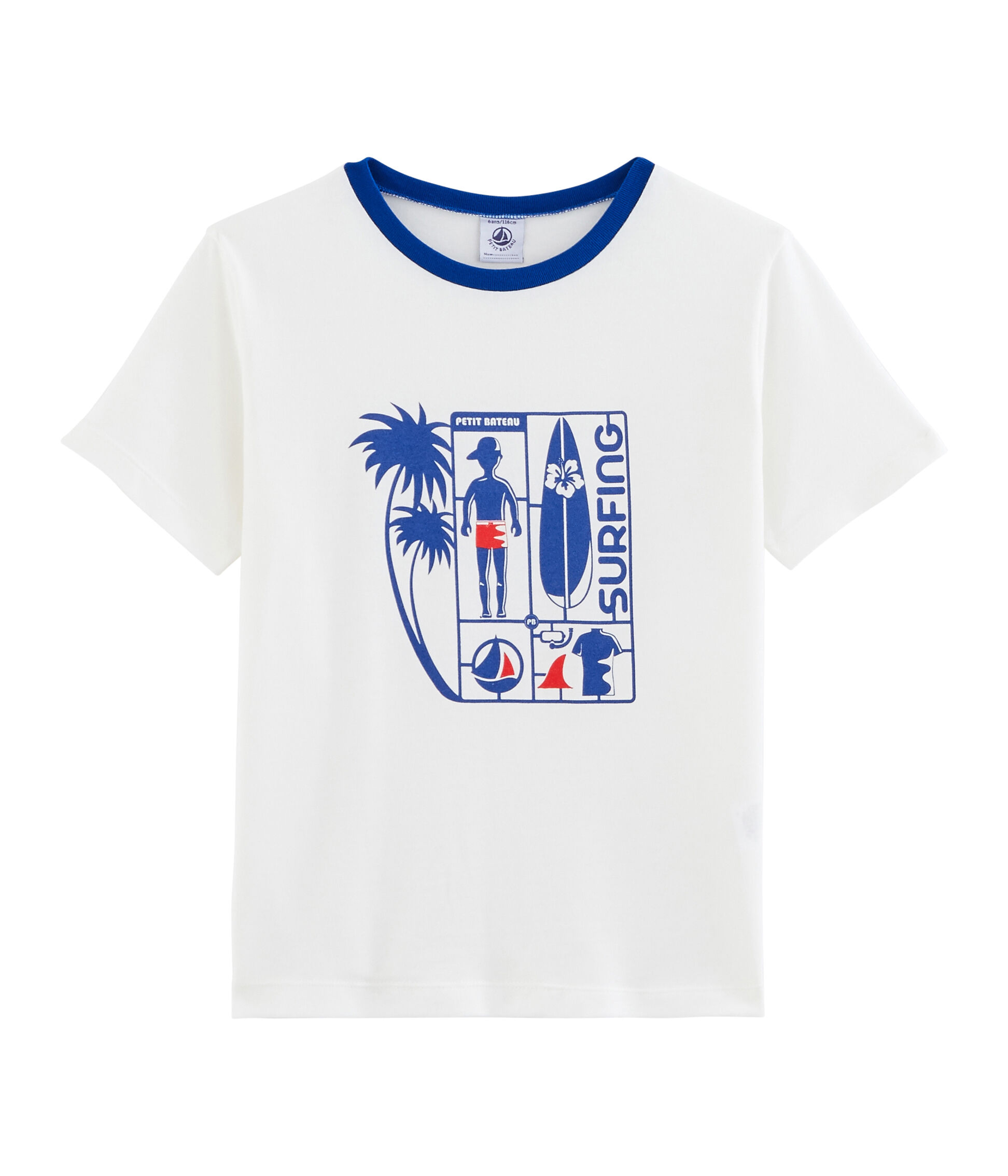 Petit Bateau Maritime T-Shirt Bimbo