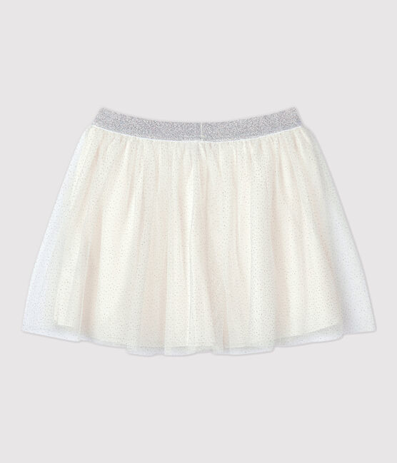 Gonna in tulle bambina bianco MARSHMALLOW/grigio ARGENT