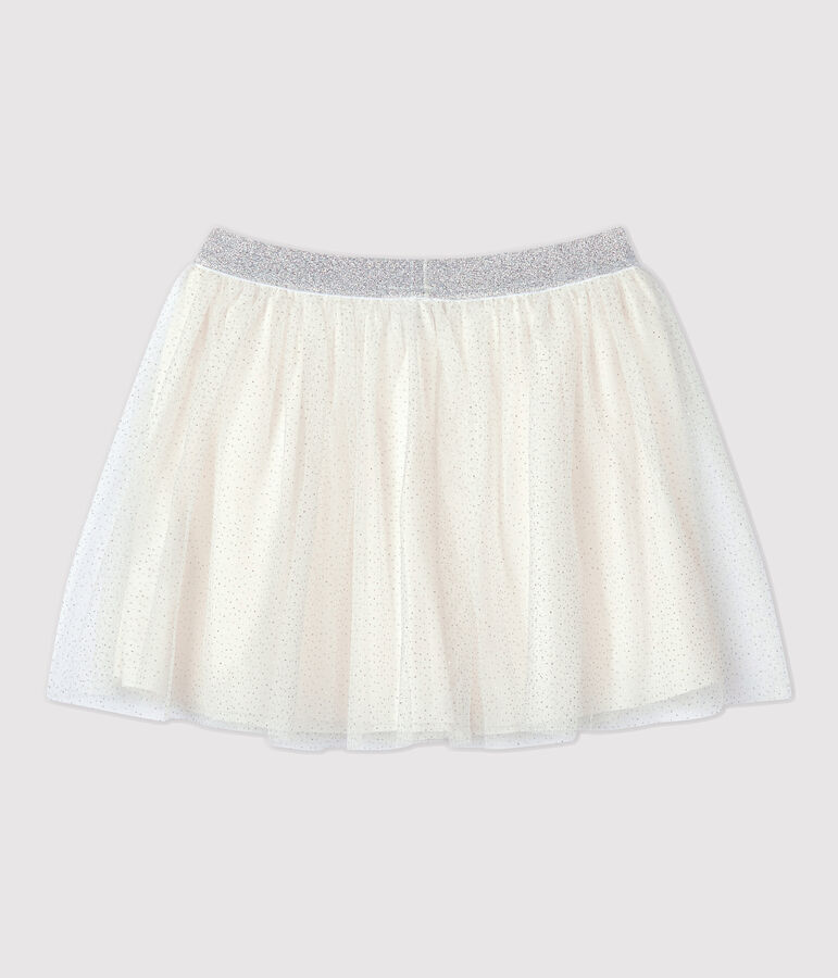 Gonna in tulle bambina bianco MARSHMALLOW/grigio ARGENT