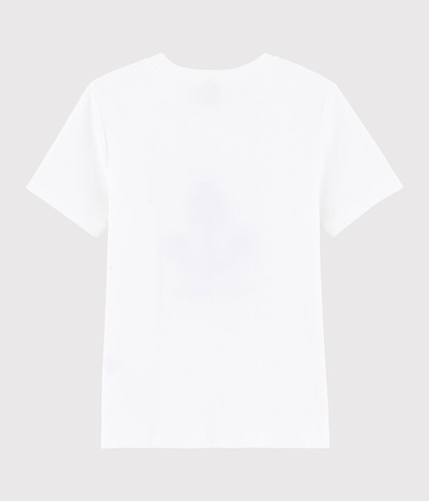 T-shirt serigrafata bambino bianco