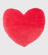 Cuscino a cuore in velluto