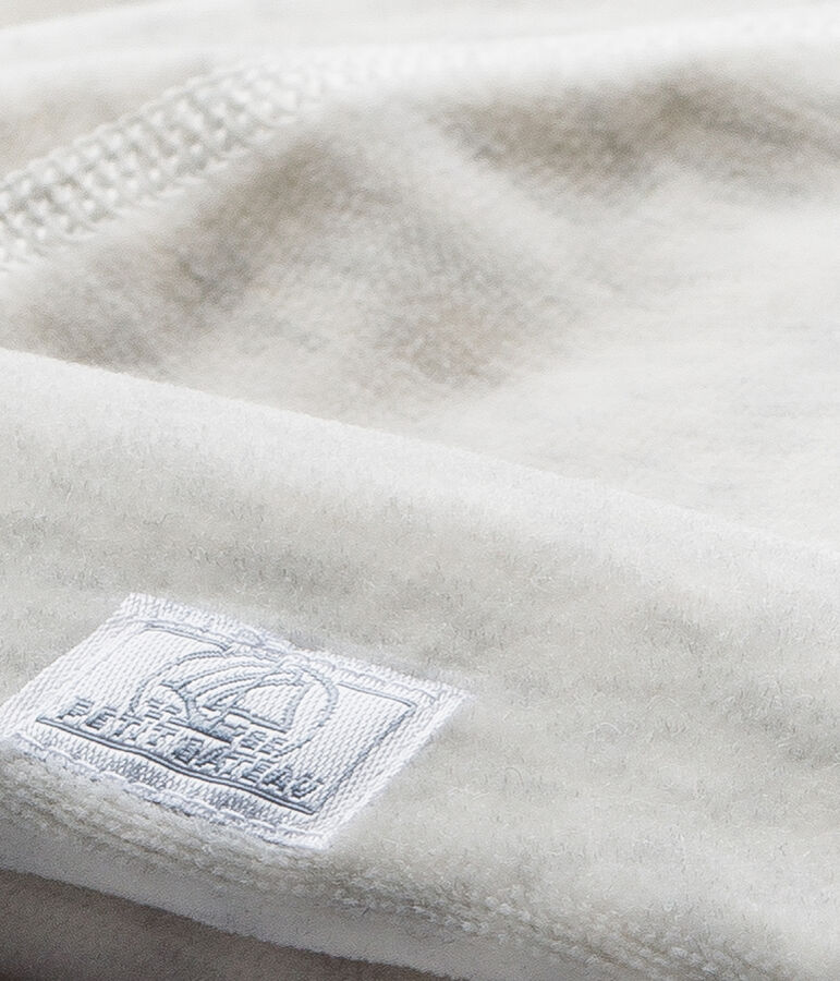 Cappellino di nascita in velluto beige MONTELIMAR CHINE