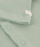 Cardigan per bebè in cotone e Lyocell verde HERBIER