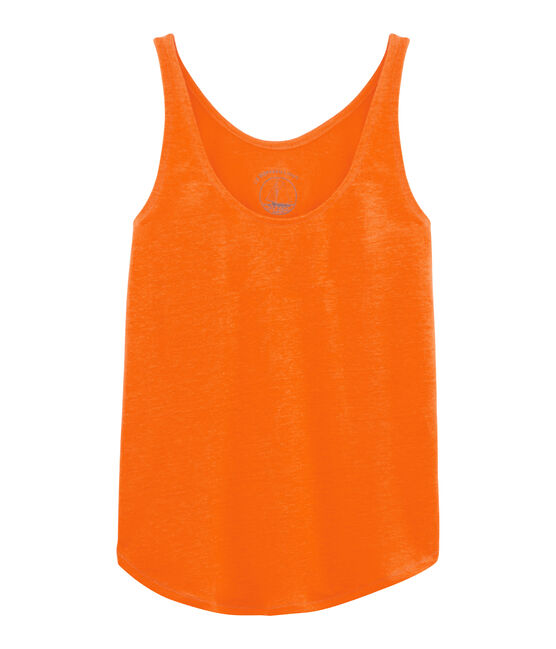 Canottiera in lino donna TIGER