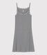 Abito con spalline iconico in cotone Donna