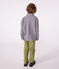 Camicia in cotone a quadri bambino blu SOIR/ MILK