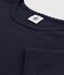 T-shirt L'ICONIQUE cocotte in cotone Donna blu SMOKING