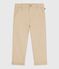 Pantaloni in cotone bambino beige SANDER