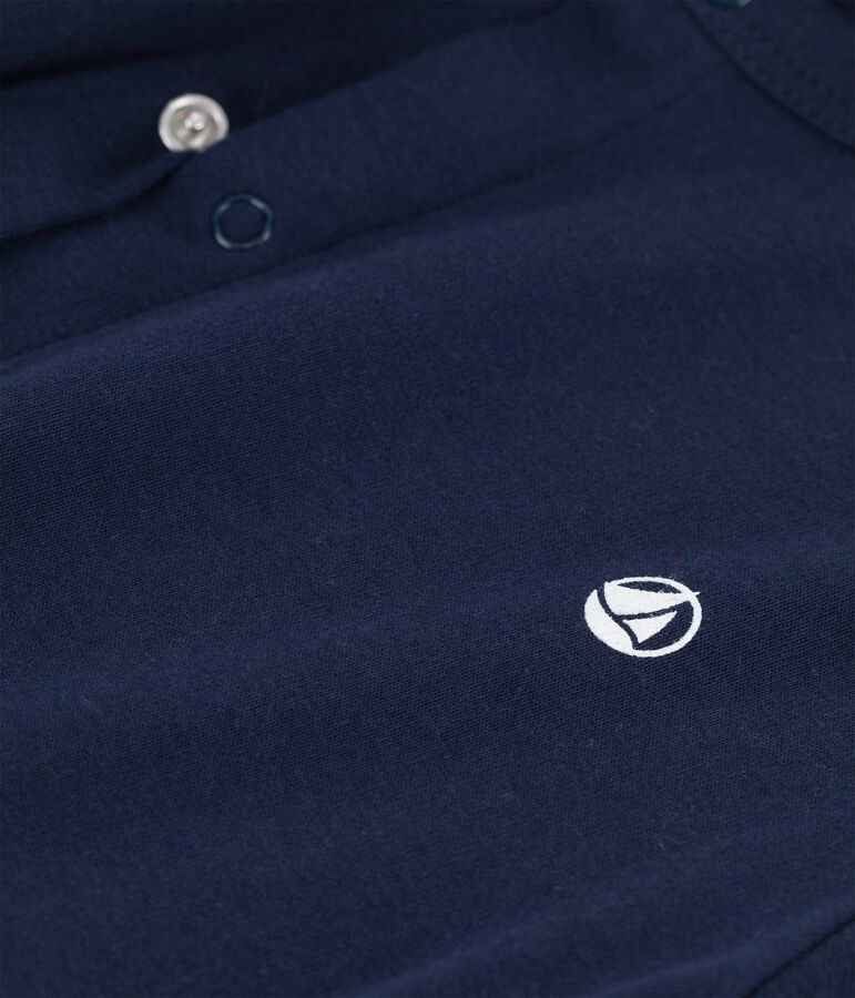 Cardigan in cotone bio bambina blu SMOKING