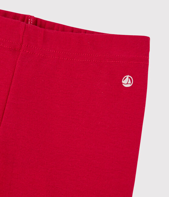 Leggins per bebè in cotone rosso TERKUIT