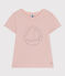 T-shirt in jersey leggero bambina rosa SALINE
