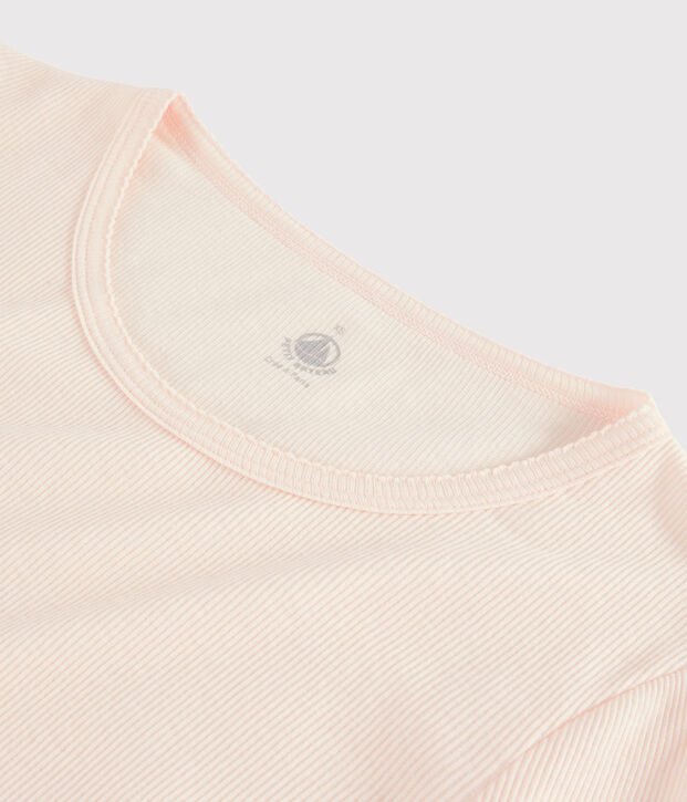 T-shirt in lana e cotone Donna FLEUR