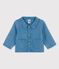 Giacca bebè in denim leggero biologico blu DENIM CLAIR