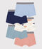 Confezione da 5 boxer in cotone bambino variante 1