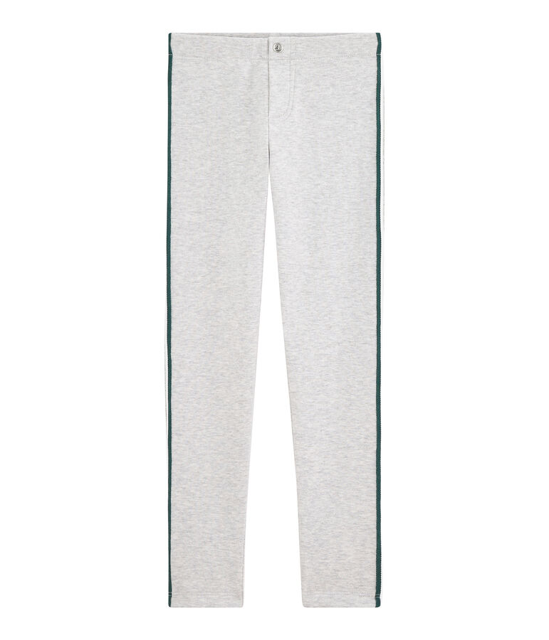 Jegging bambina grigio BELUGA CHINE