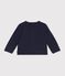 Cardigan in cotone tinta unita con stemma a cuore neonato SOIR