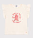 T-shirt a maniche corte in cotone con stampa bambina
