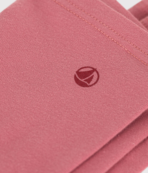 Jeggings bambina in jersey elasticizzato rosa