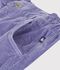 Pantaloni in velluto bambino viola