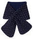 Sciarpa bebè unisex foderata in pile